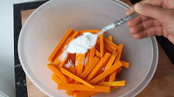 Homemade Pumpkin Fries - Step 6